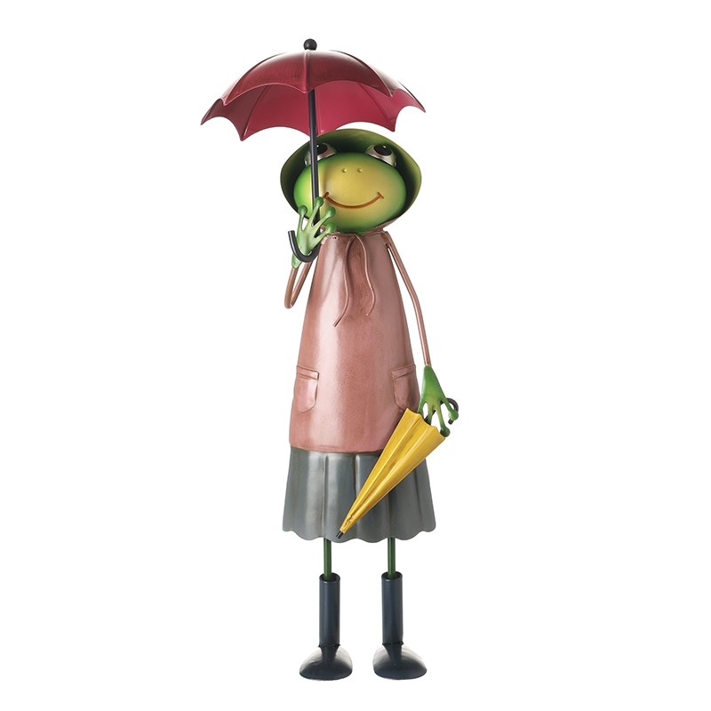Large Metal Frog