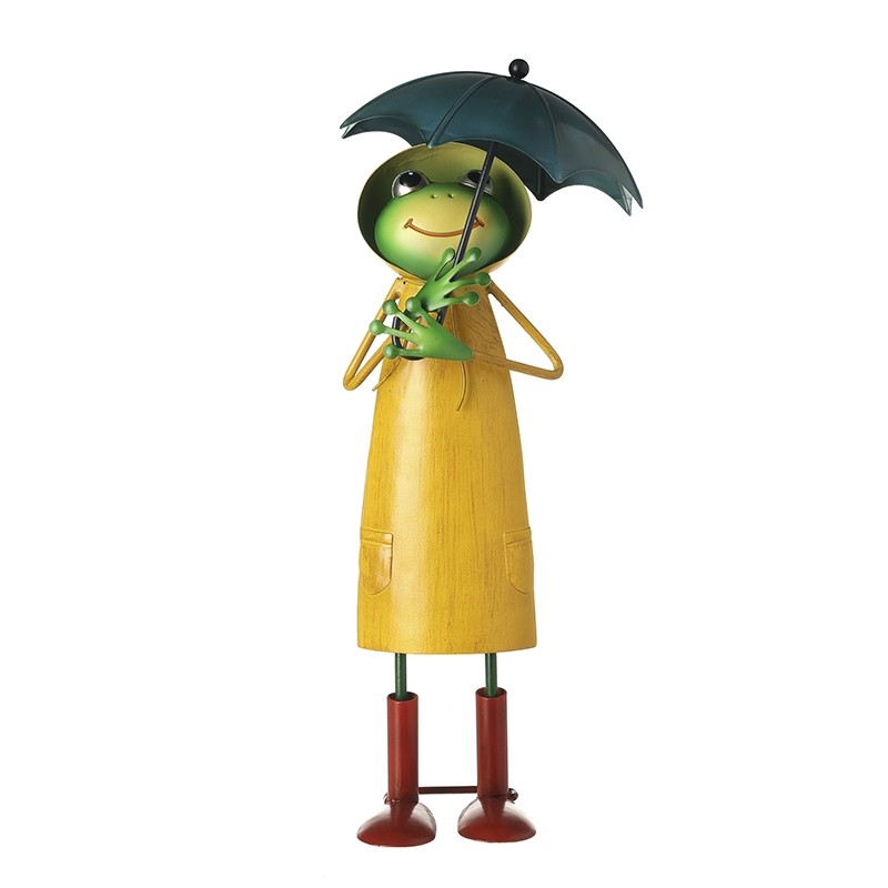 Large Metal Frog