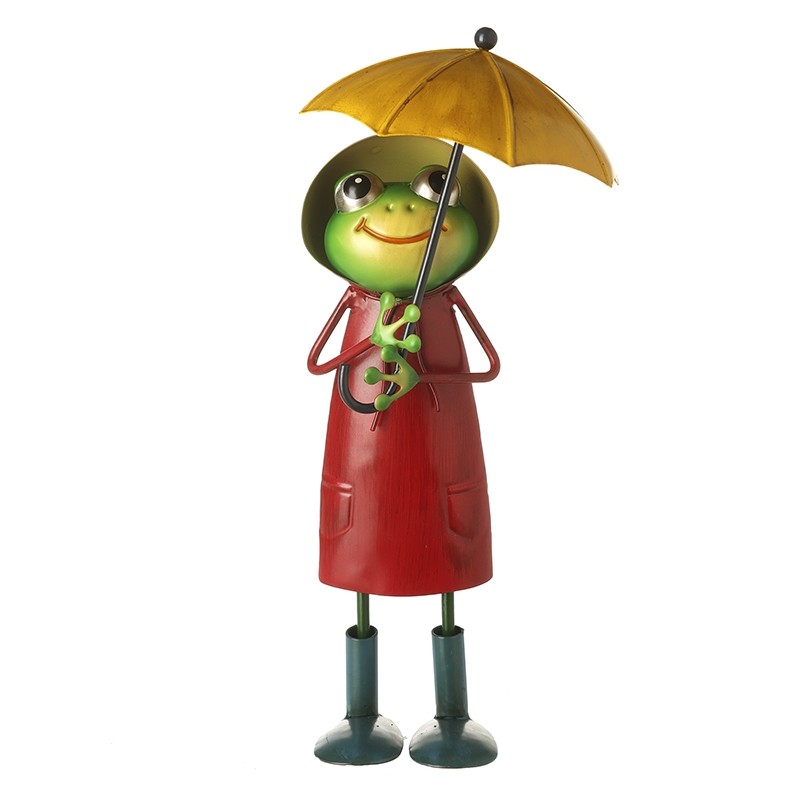 Metal Frog Red