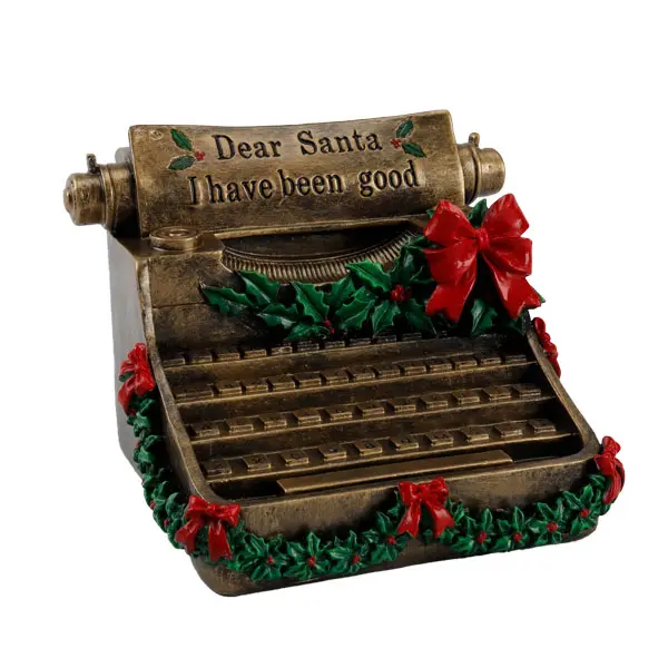10cm Christmas Typewriter