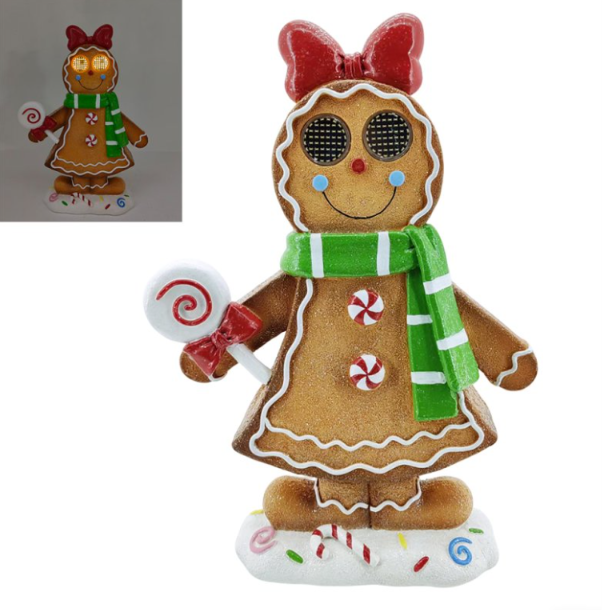 Gingerbread Girl LED
